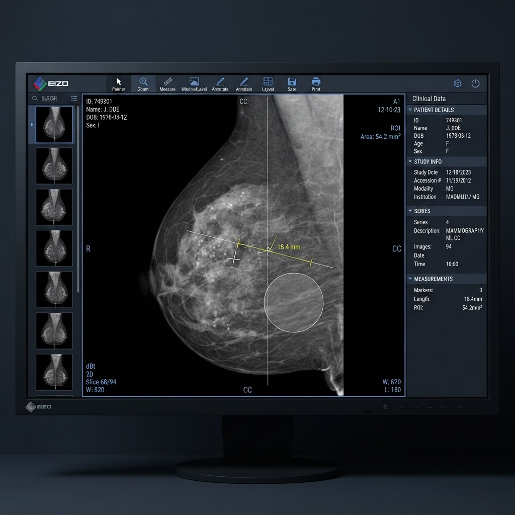 MedSecOp DICOM medical imaging viewer with clinical metadata and annotation tools